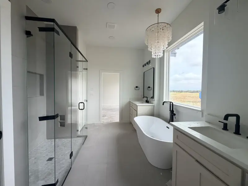 Furnished interior view inside a new home in Parallel Pastures, Poolville (Image 6).