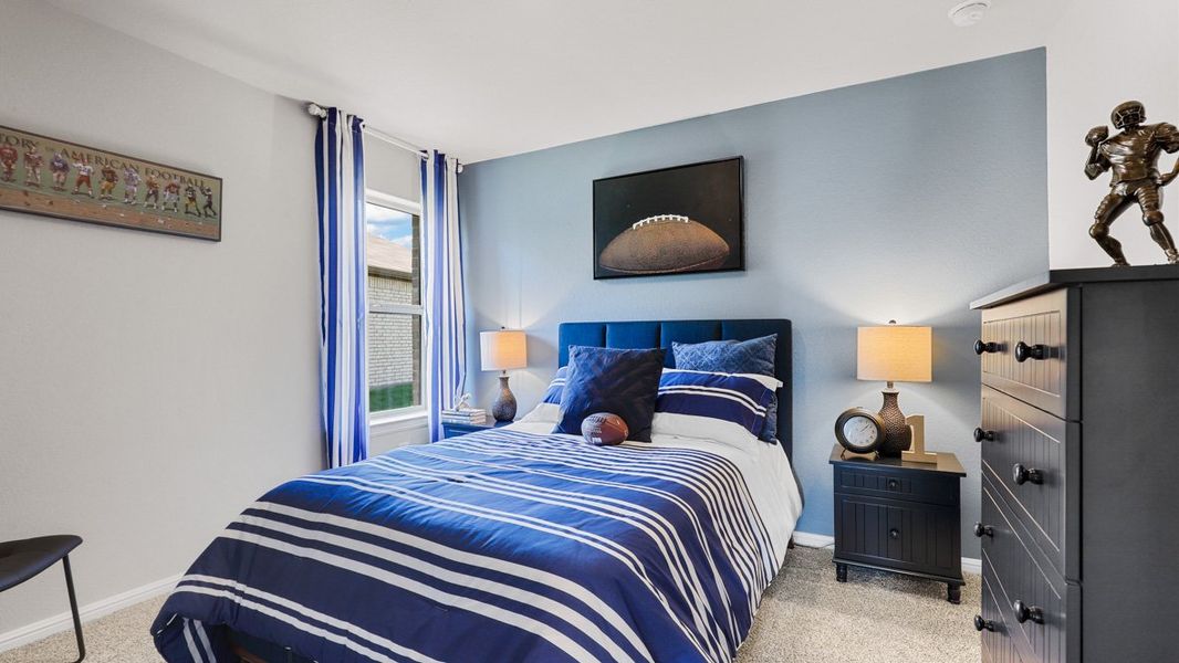 Furnished interior view inside a new home in Townes Landing, Fort Worth (Image 32).