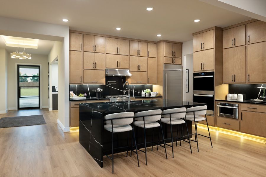 Furnished interior view inside a new home in Riverstone, Georgetown (Image 4).