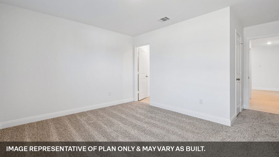 Representative unfurnished interior of a home built from the The Courtland by D.R. Horton in Riverview, Georgetown (Image 28).