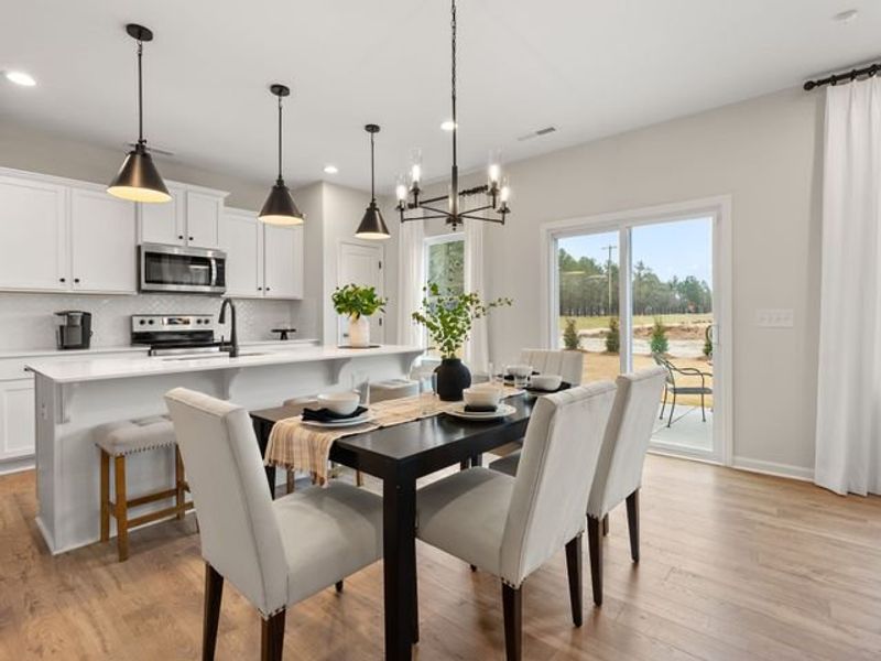 Representative furnished interior of a home built from the Aria by True Homes in Swaim Meadows, Winston-Salem (Image 5).