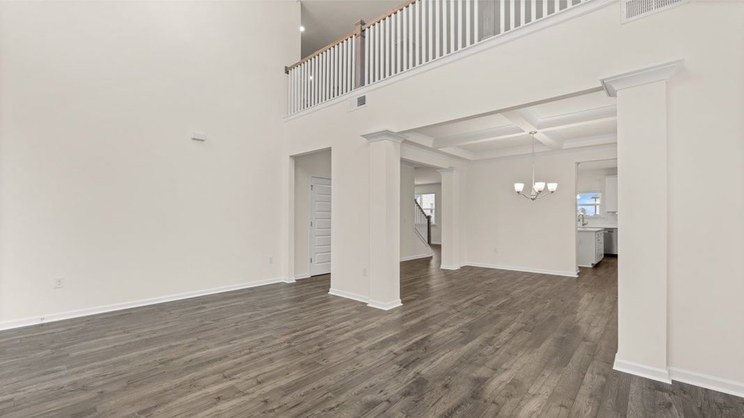 Spacious, unfurnished interior of a new home in The Gates at Pates Creek, Hampton (Image 19).