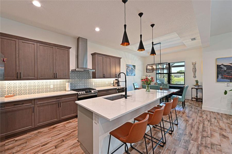 Furnished interior view inside a new home in , Sarasota (Image 13).