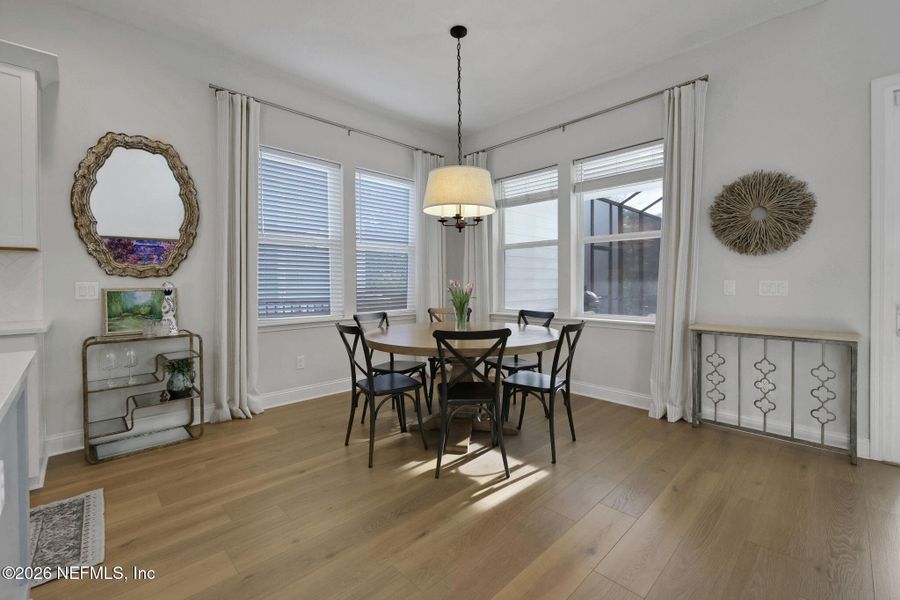 Furnished interior view inside a new home in Settler's Landing at Nocatee, Ponte Vedra (Image 51).