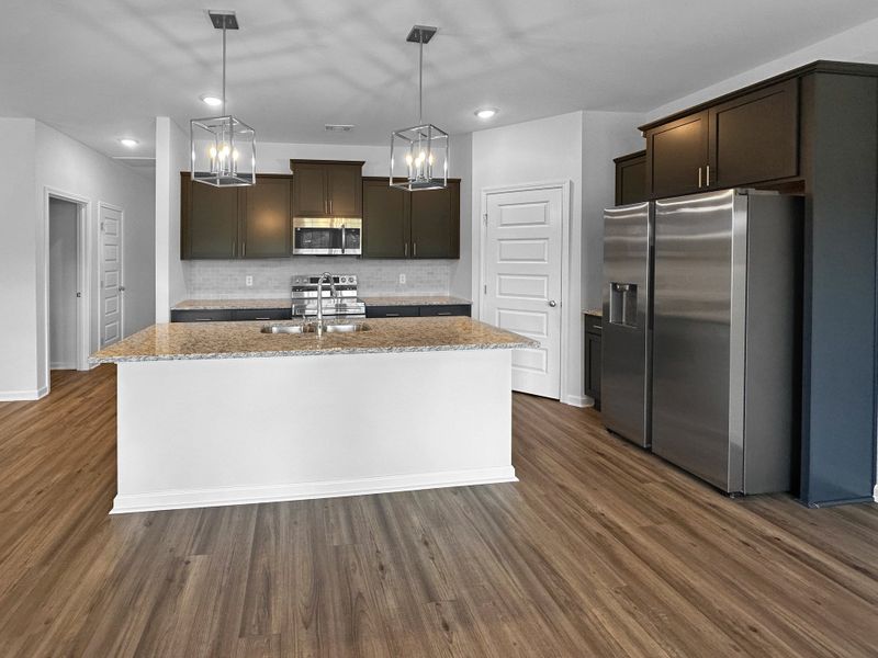 Furnished interior view inside a new home in Doctor's Creek, Ludowici (Image 6).