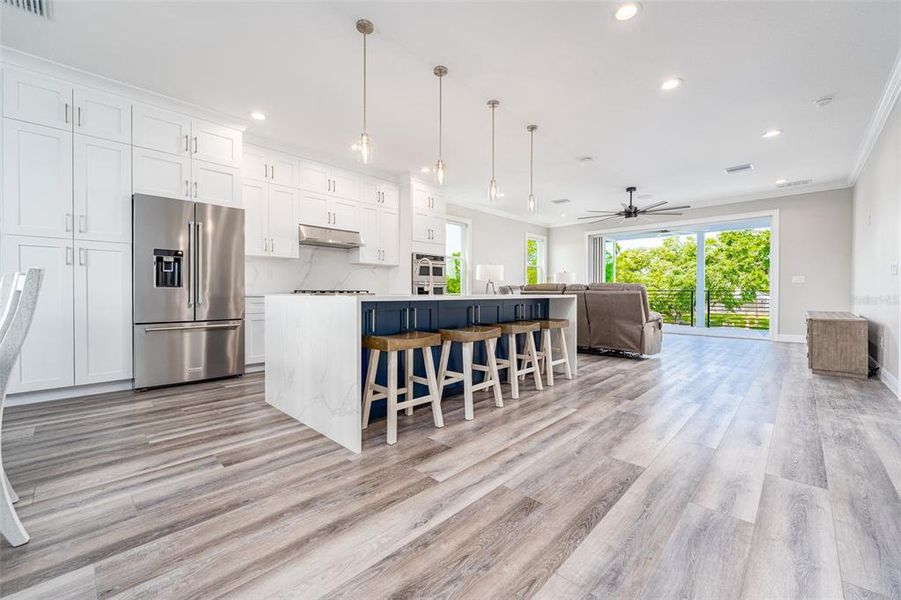 Furnished interior view inside a new home in , Tampa (Image 15).