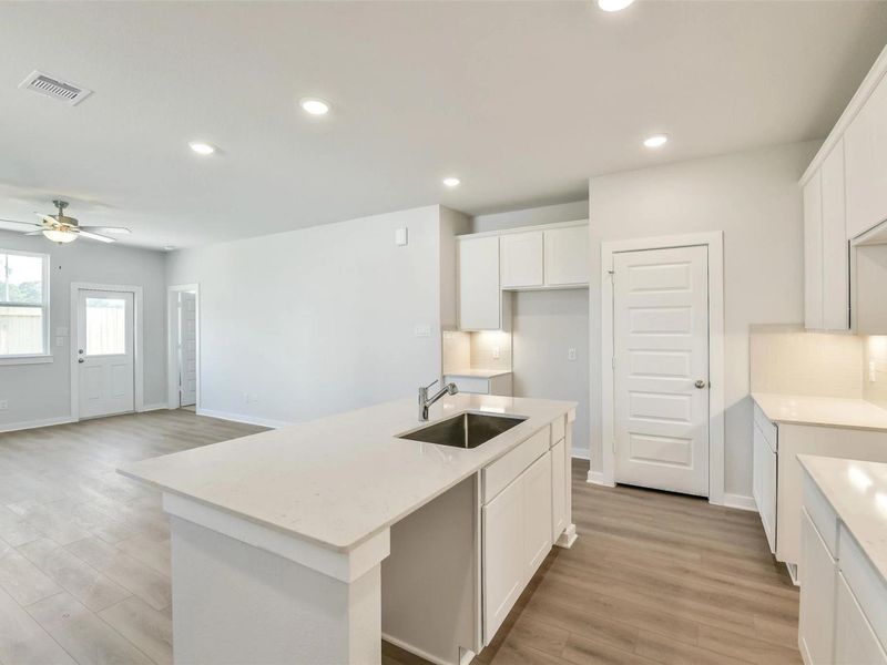 Furnished interior view inside a new home in Liberty Estates, Cleveland (Image 7).