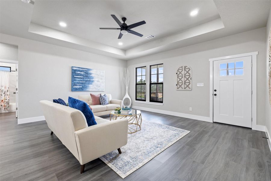 Please note: Photos shown are not of the actual homes but are of the same floorplan. Finishes and features may vary.