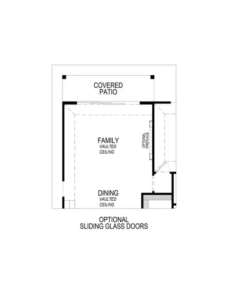 2D floor plan layout for the Adams F by First Texas Homes in Tabor Ranch, Denton, TX (Image 4). 2D floor plan layout for the Adams F by First Texas Homes in Tabor Ranch, Denton, TX (Image 4).