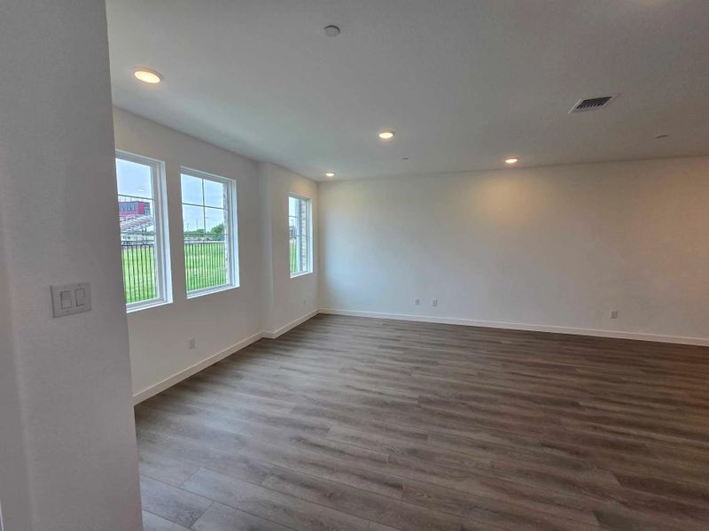 Family Room Construction Progress