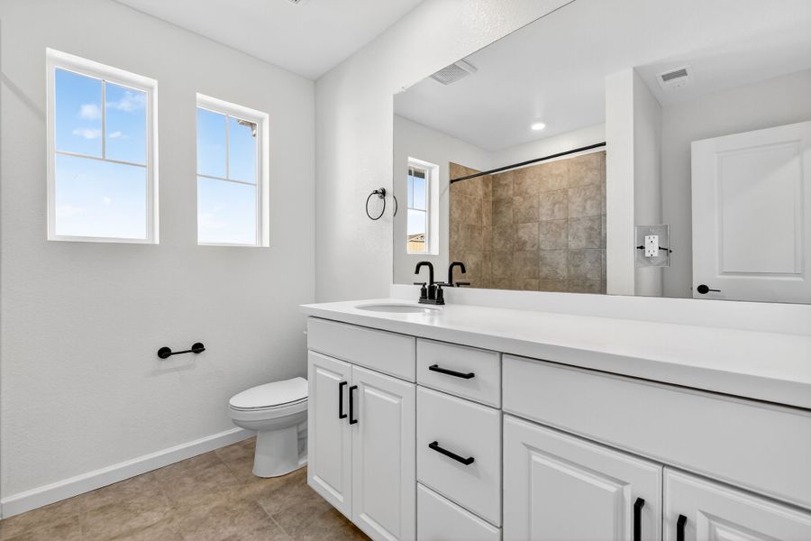 Furnished interior view inside a new home in Sterling Ranch Ascent Village, Littleton (Image 9).