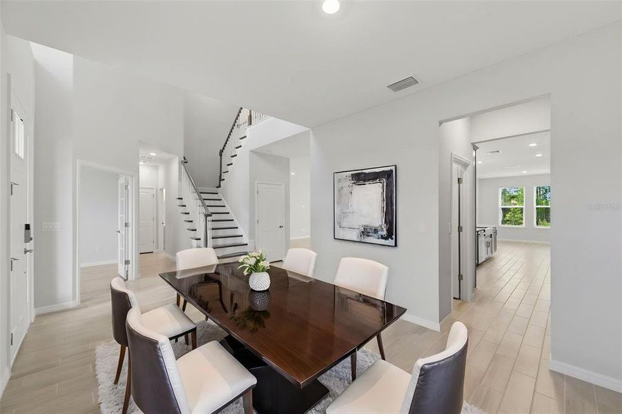 Furnished interior view inside a new home in Hammock at Two Rivers, Zephyrhills (Image 5).