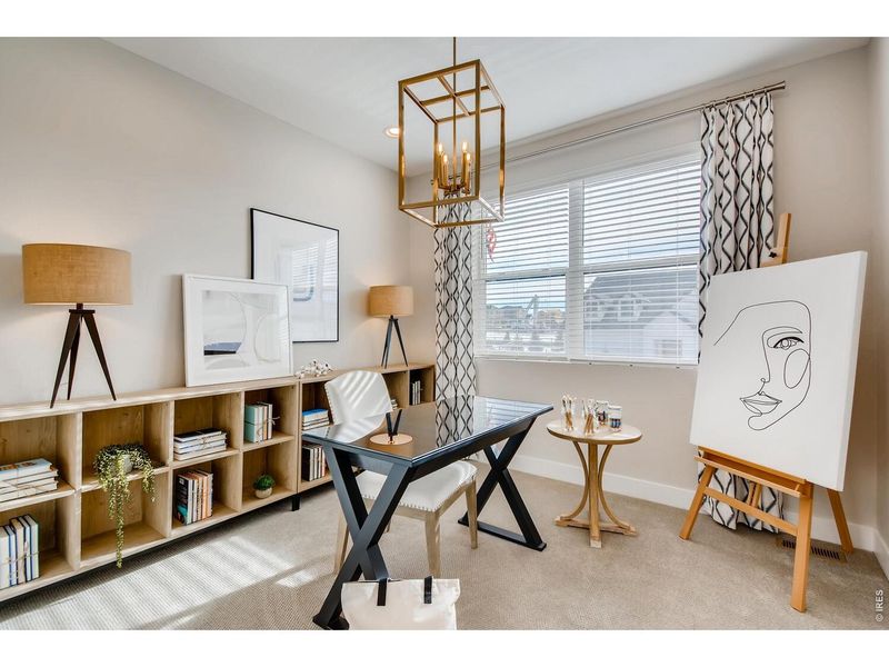 Furnished interior view inside a new home in Mountain Brook, Longmont (Image 12).