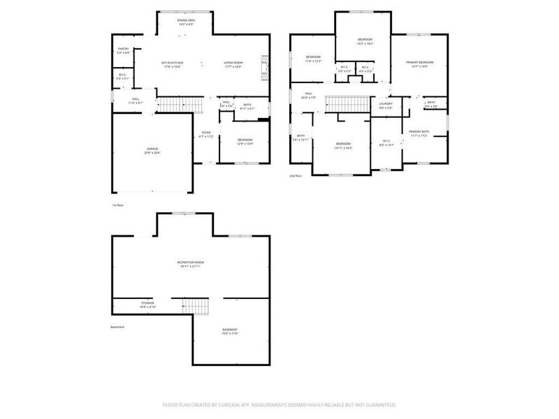 2D floor plan layout of this home in , Woodstock, GA (Image 5).