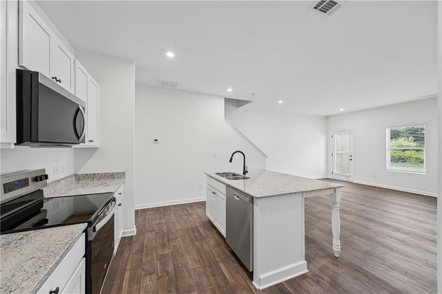 Furnished interior view inside a new home in Village Green, Adairsville (Image 7).