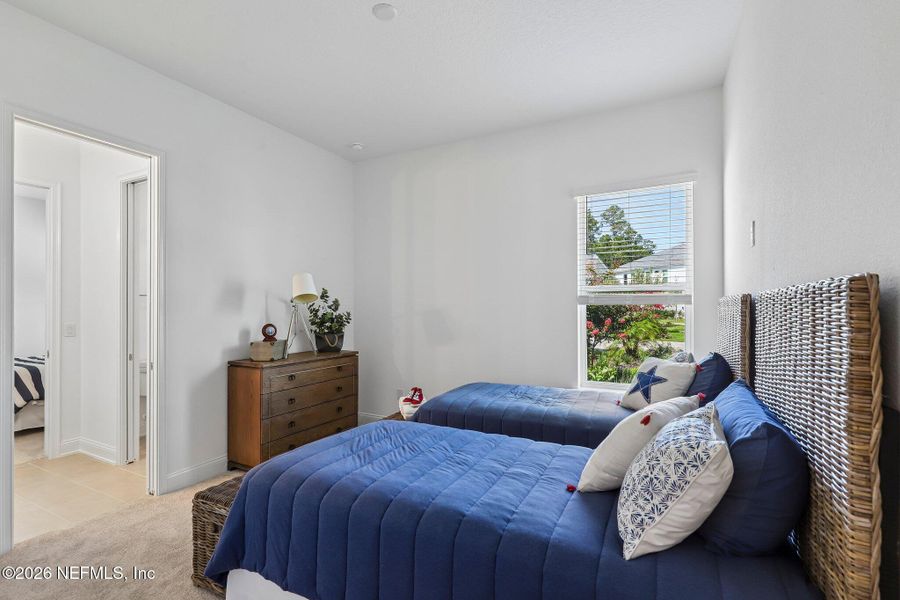 Furnished interior view inside a new home in SilverLeaf, St. Augustine (Image 44).