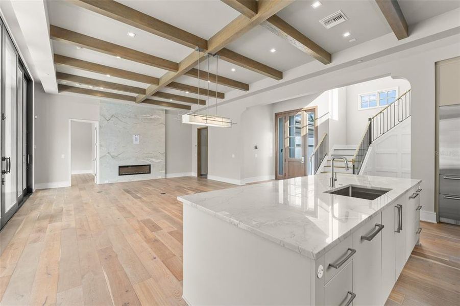 Furnished interior view inside a new home in , Orlando (Image 12). Furnished interior view inside a new home in , Orlando (Image 12).