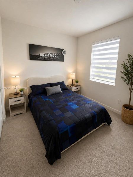 Furnished interior view inside a new home in , Homestead (Image 9). Furnished interior view inside a new home in , Homestead (Image 9).