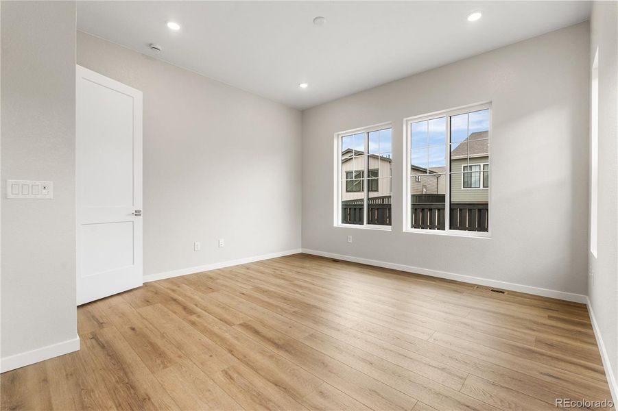 Spacious, unfurnished interior of a new home in Horizon at Solstice, Littleton (Image 24).