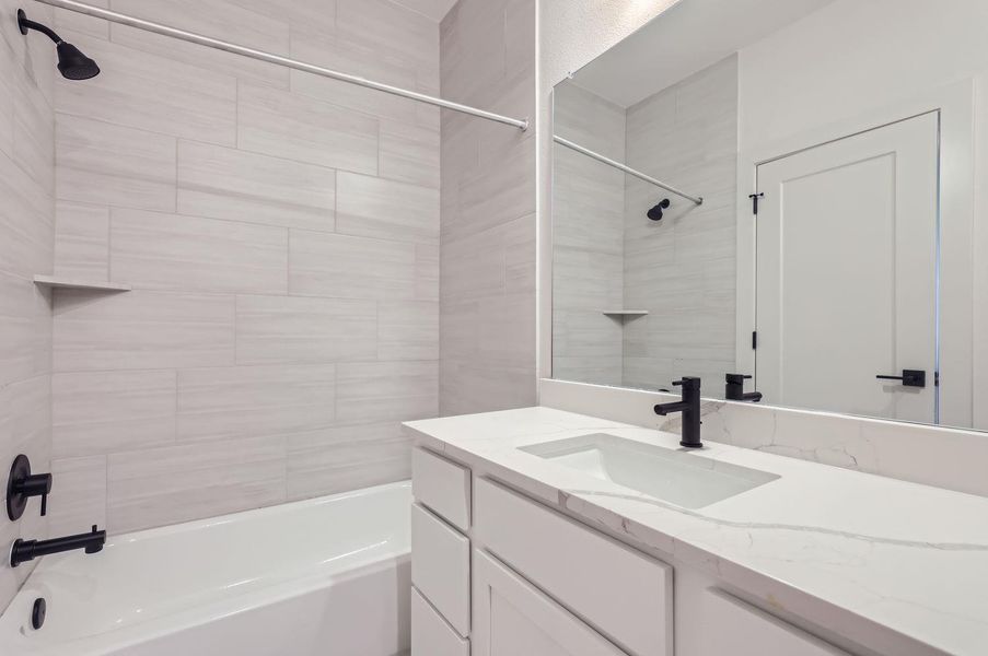 Furnished interior view inside a new home in Chester Ranch Place, Round Rock (Image 3).