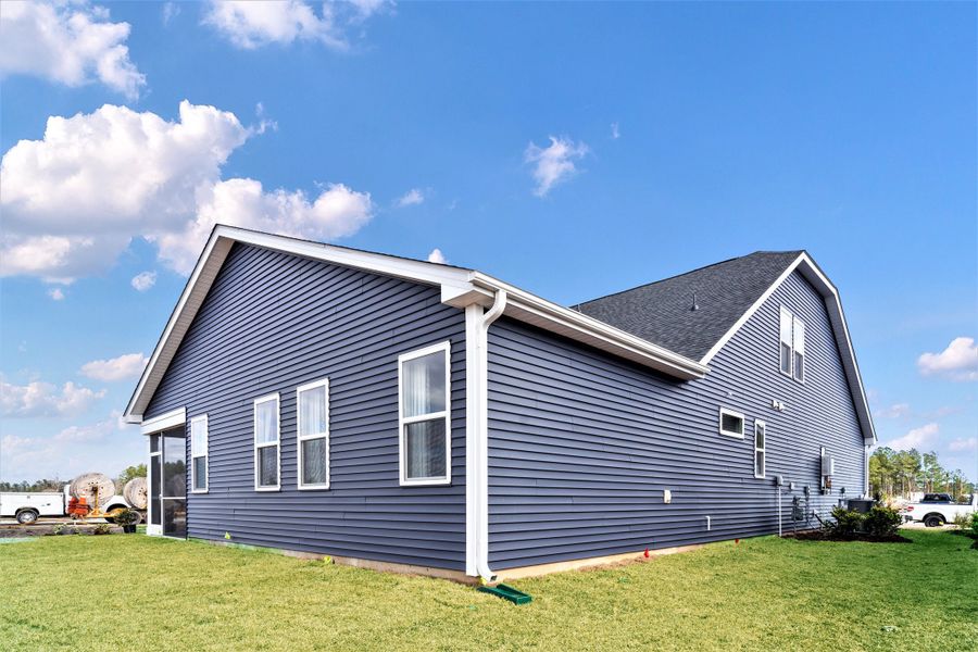Representative exterior details of a home built from the The Shorebreak by Chesapeake Homes in Heritage Park at Longs, Longs (Image 3).