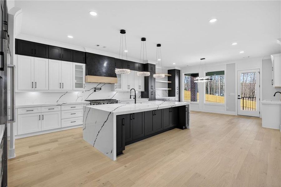 Furnished interior view inside a new home in , Buford (Image 16).