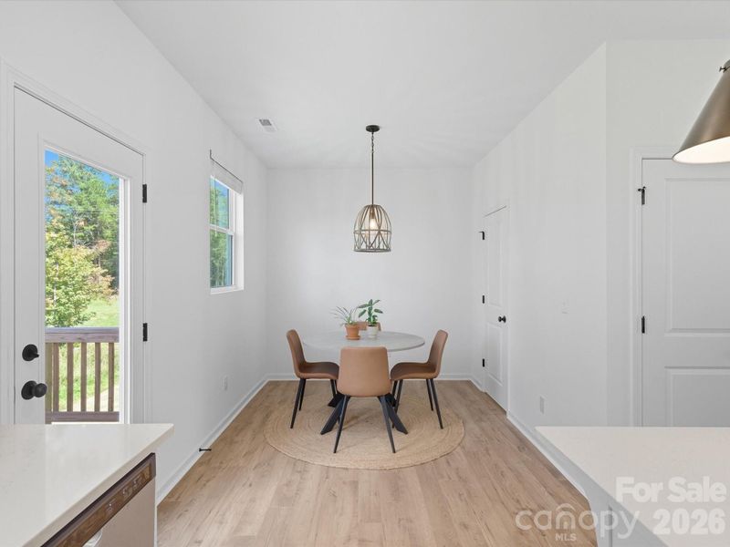 Furnished interior view inside a new home in The Landings at Catawba River, Charlotte (Image 35).