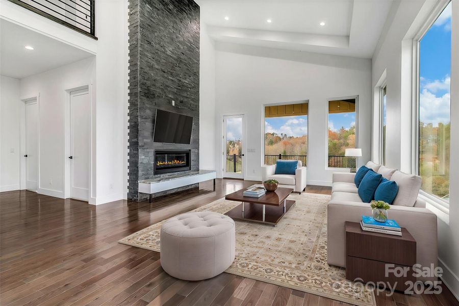 Furnished interior view inside a new home in , Leicester (Image 16). Furnished interior view inside a new home in , Leicester (Image 16).