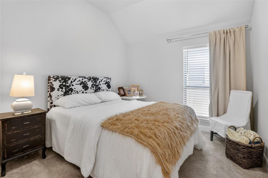Furnished interior view inside a new home in Wolf Ranch, Georgetown (Image 27).