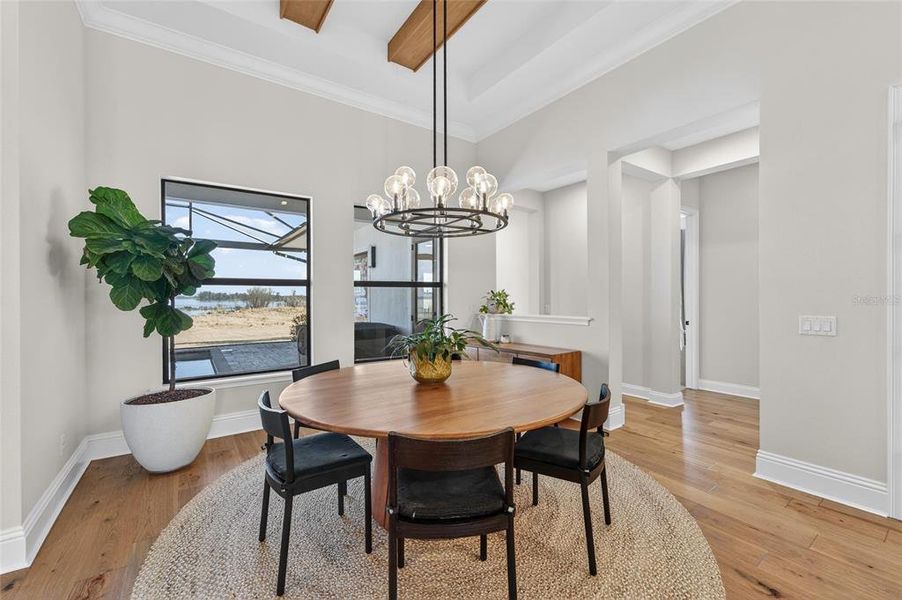 Furnished interior view inside a new home in , Bartow (Image 56).