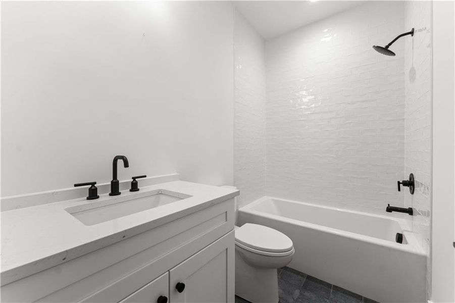 Furnished interior view inside a new home in , Atlanta (Image 31). Furnished interior view inside a new home in , Atlanta (Image 31).