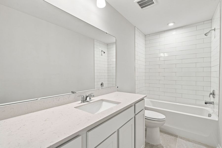 Furnished interior view inside a new home in Sweetwater Hills, Moore (Image 30).