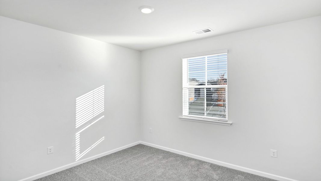 Representative unfurnished interior of a home built from the CAMERON by D.R. Horton in Hunter's Branch, Hopkins (Image 20).