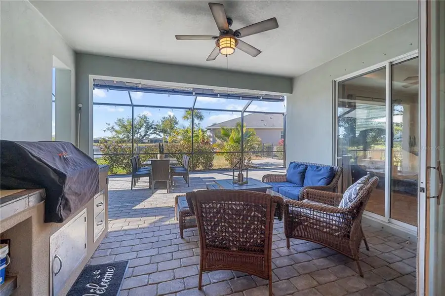 Exterior details and patio area of a home in , Punta Gorda (Image 22).
