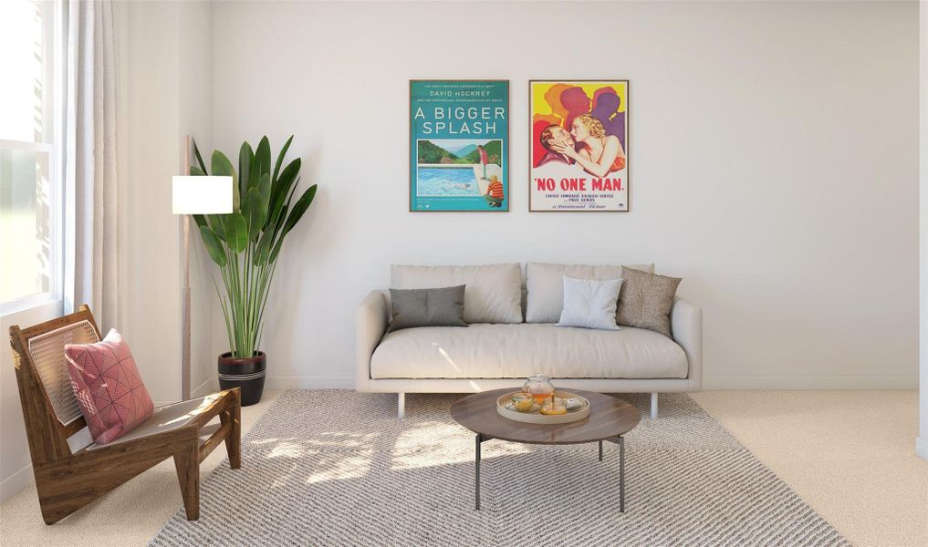 ESP Living Room (*Artist rendering used for illustration purposes only.) ESP Living Room (*Artist rendering used for illustration purposes only.)