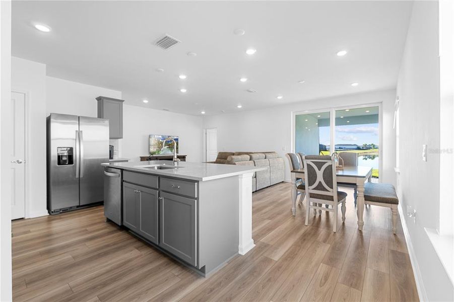 Furnished interior view inside a new home in , Punta Gorda (Image 6).
