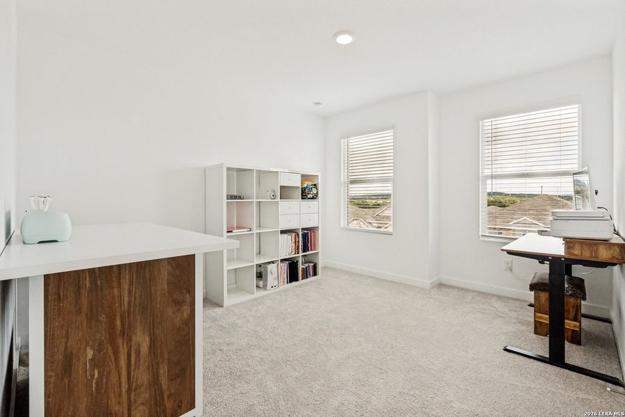 Furnished interior view inside a new home in Hidden Trails, Bulverde (Image 15).