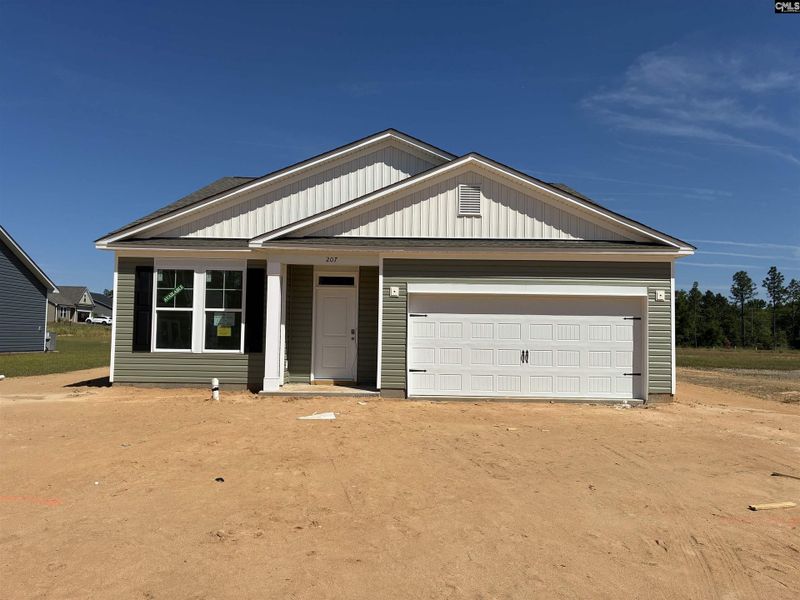 In-progress construction of a new home in Peachtree Hills, Lexington, SC (Image 12).