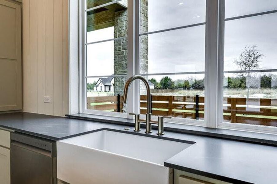 Close-up of interior finishes inside a home in , Midlothian (Image 14).