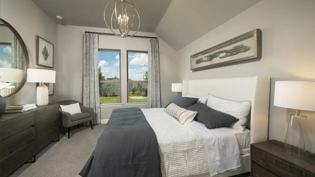 Furnished interior view inside a new home in Austin Point, Richmond (Image 14). Furnished interior view inside a new home in Austin Point, Richmond (Image 14).