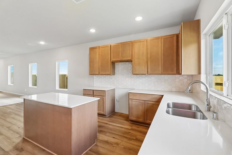 Furnished interior view inside a new home in Mustang Meadows, Waller (Image 7).