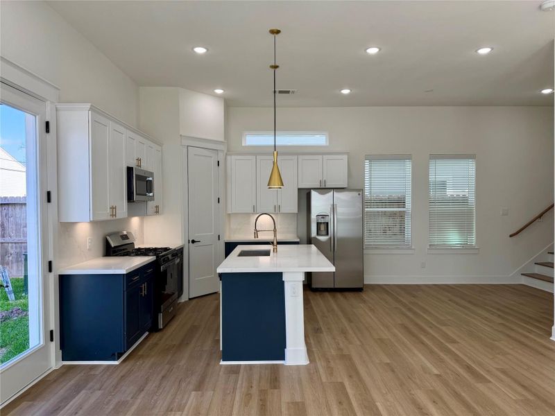 Furnished interior view inside a new home in , Houston (Image 5).