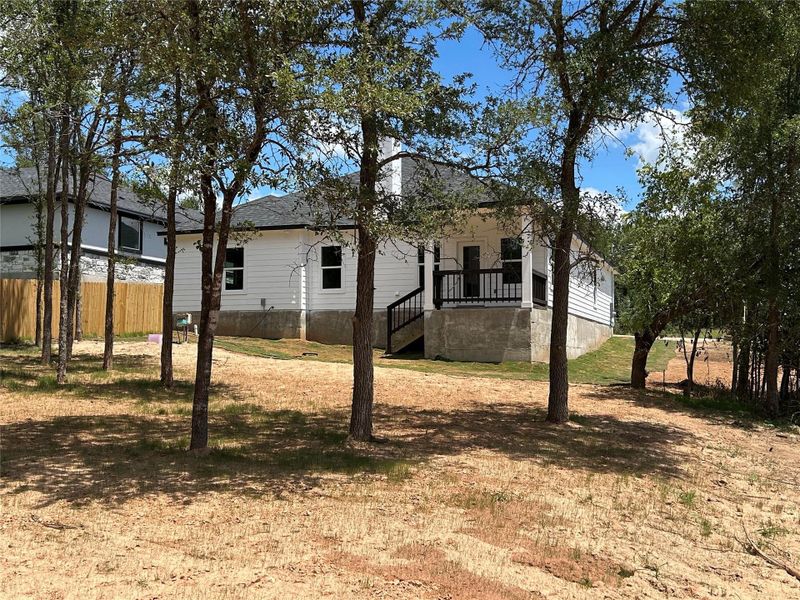 Exterior details and patio area of a home in , Bastrop (Image 24). Exterior details and patio area of a home in , Bastrop (Image 24).