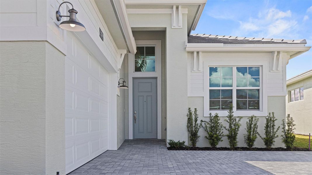 Exterior details and patio area of a home in , Westlake (Image 24).