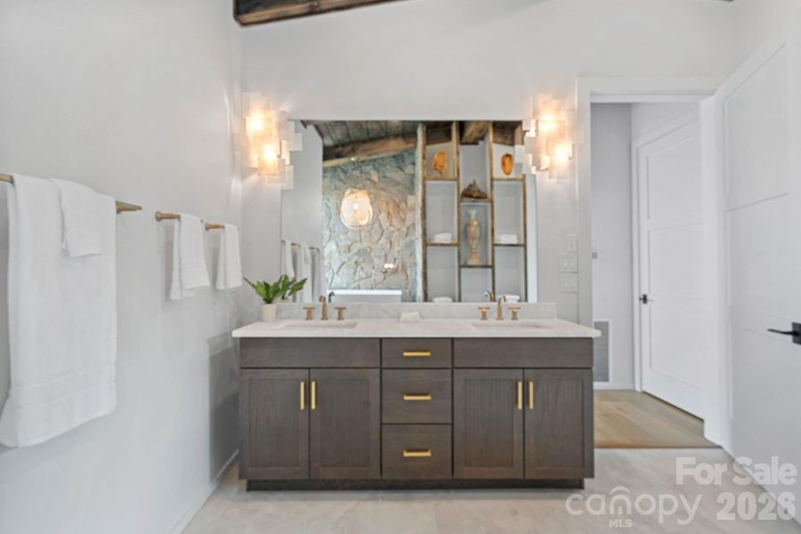 Furnished interior view inside a new home in , Banner Elk (Image 11).