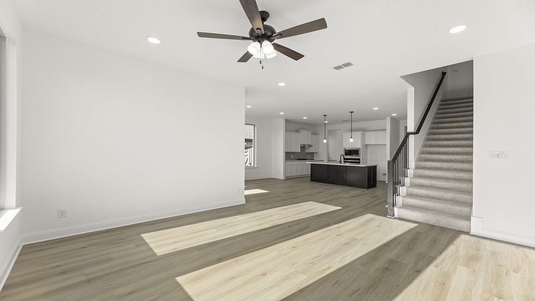 Spacious, unfurnished interior of a new home in Elevon 50s, Lavon (Image 14). Spacious, unfurnished interior of a new home in Elevon 50s, Lavon (Image 14).