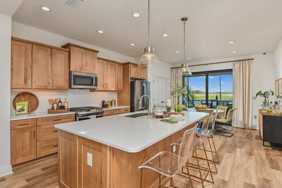 Furnished interior view inside a new home in Boca Royale Golf and Country Club at Wellen Park, Englewood (Image 8). Furnished interior view inside a new home in Boca Royale Golf and Country Club at Wellen Park, Englewood (Image 8).