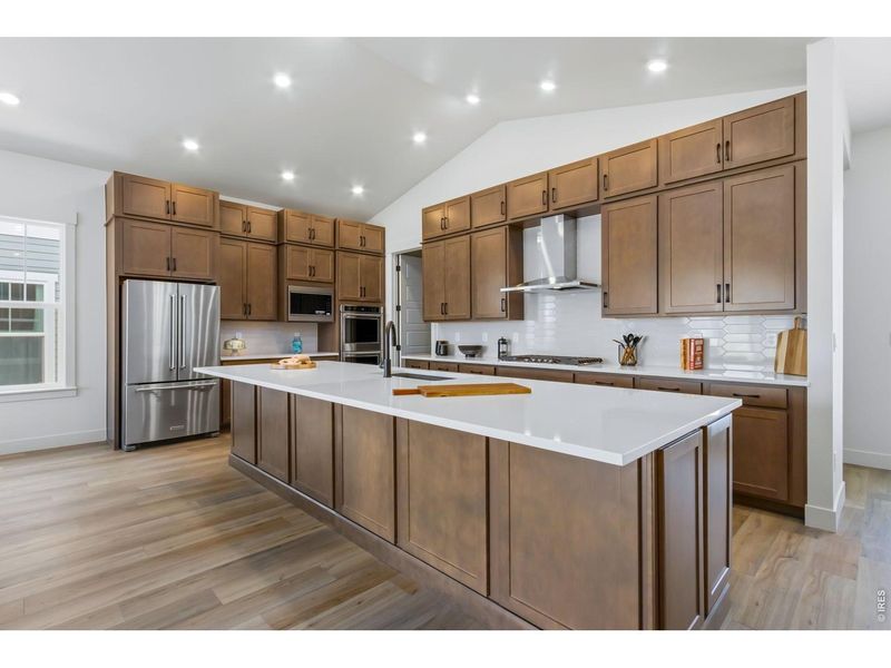 Furnished interior view inside a new home in Villa Collection, Fort Collins (Image 9).