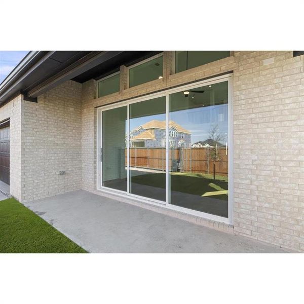 Patio with Multi Slider Door