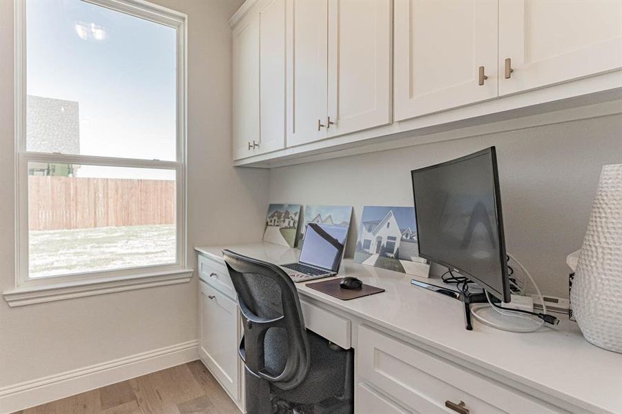 Custom cabinetry, light filled Custom cabinetry, light filled